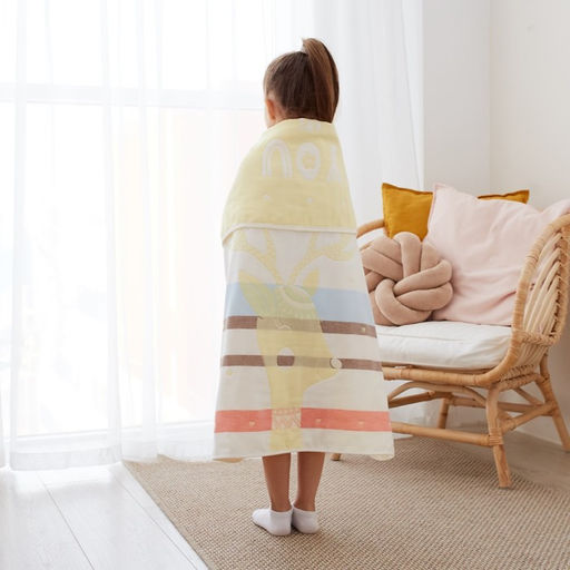 Полотенце детское Крошка Я Magic 95х1005 см, цвет жёлтый, 100% хлопок, 280 г/м2  фото 4