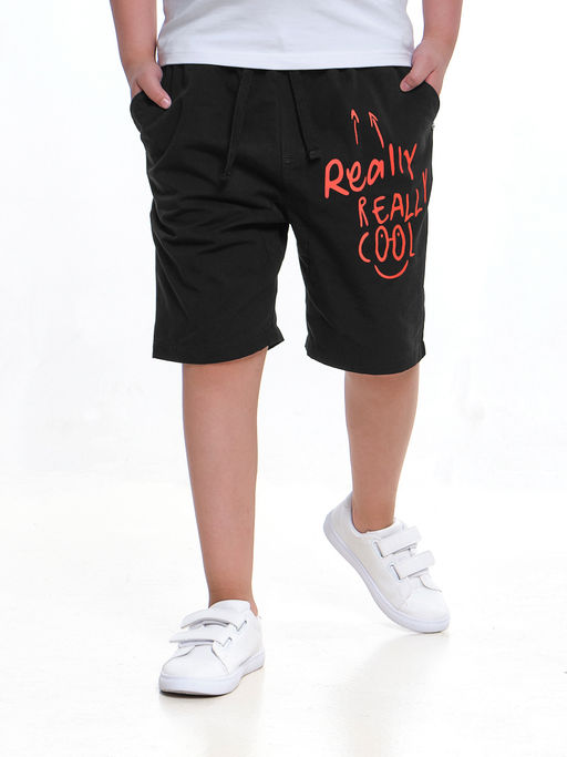 Шорты для мальчика UD 4559 черный - Mini maxi фото 4