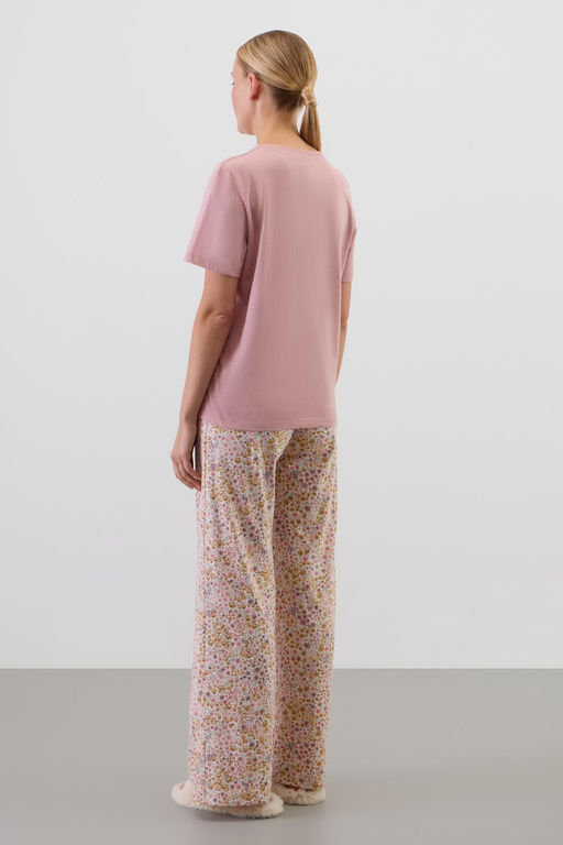 Е 20193/серая пудра,цветочное настроение пижама жен - Very neat фото 3