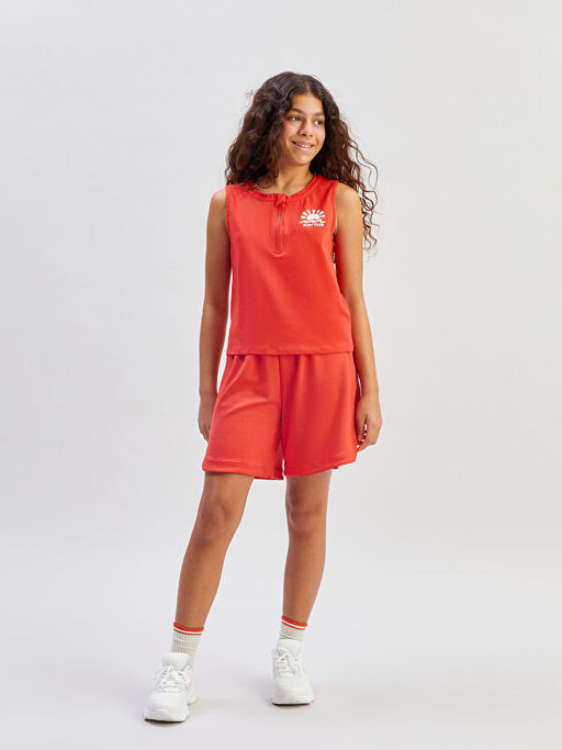 Bisiklet Yaka K?z ?ocuk Atlet