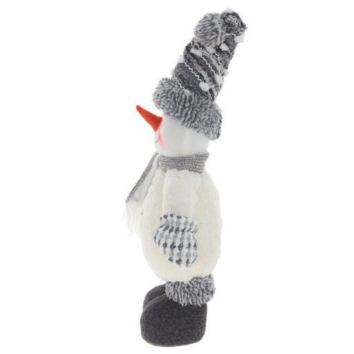 Игрушка набивная "Снеговик", L23 W11 H40 см, 2в.