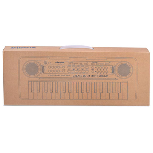 Синтезатор "Стиль музыки" 37 клавиш, с USB, в коробке