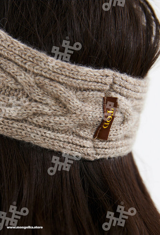 Повязка из 100% монгольской шерсти (арт. 05200) - Тод оймс ххк фото 7