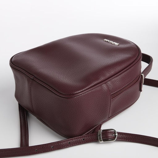 Рюкзак женский городской TEXTURA, цвет бордовый  фото 4