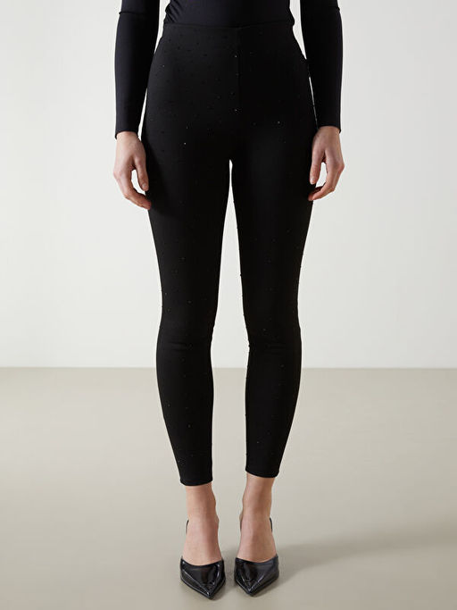 Beli Lastikli Ta?l? Kad?n Tayt