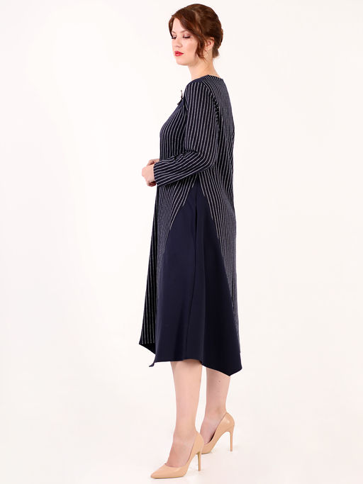 Платье в вертикальную полоску - Almond фото 3