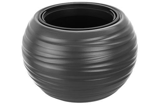 Кашпо 26 л 39,5*39,5*25,5 см Луна графитовое - Elan gallery фото 3