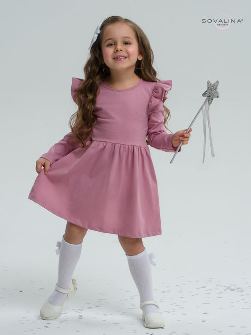 Платье Фея сухая роза