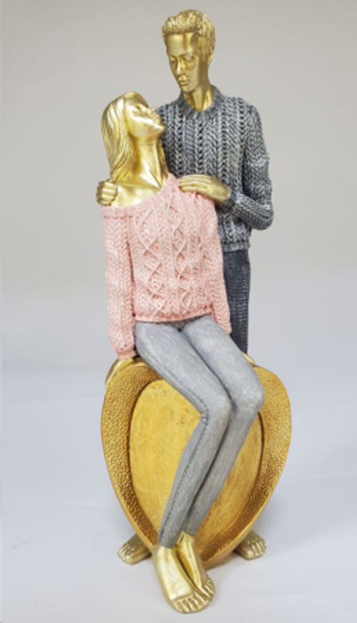 Статуэтка Влюбленные 27 см / 55136 /уп 24/ - Галеонтрейд фото 2