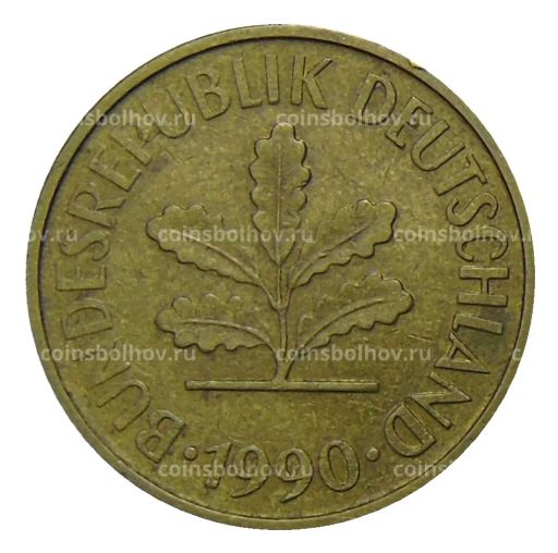 5 пфеннигов 1990 года A Германия