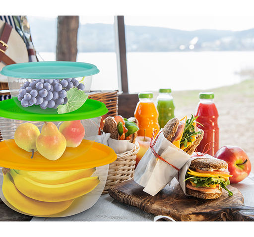 Набор мисок 7 пр Радуга, арт. М1310