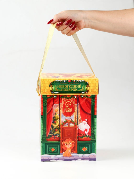 Детский подарочный новогодний набор в виде книг