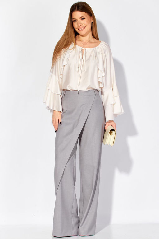 Брюки LAIKONY 024 серый  фото 4