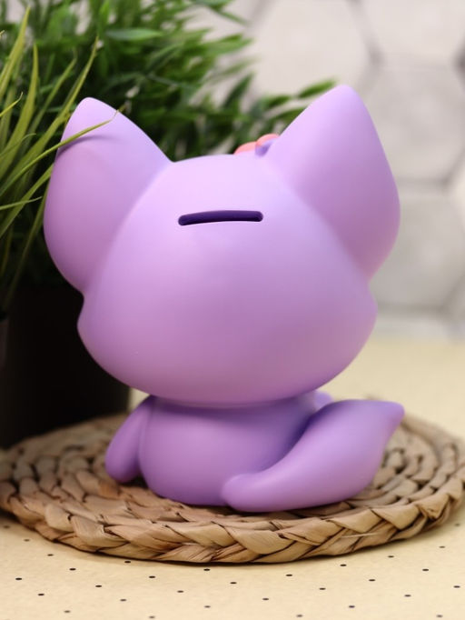 Ночник Fox flower, purple (18 см), пластик