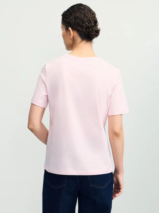 Футболка из хлопка с принтом / Zarina  фото 5