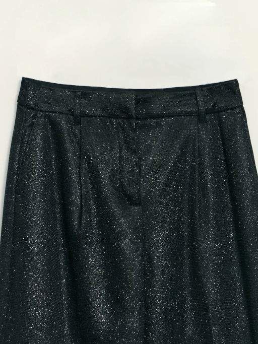 Брюки прямые с блестками / Zarina