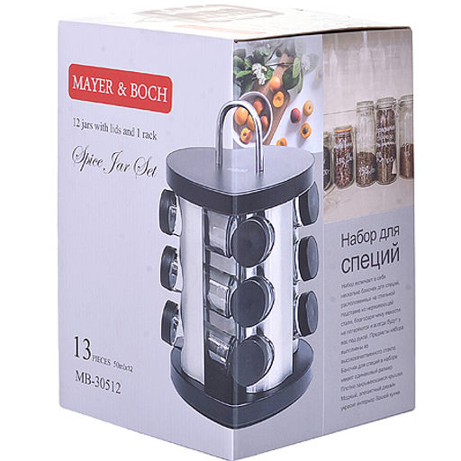 30512 Набор специй и приправ 13пр (24 специи внутри) MB (х3) - Mayer&boch фото 4