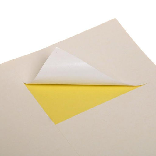 Этикетки А4 самоклеящиеся, 50 листов, 80 г/м², на листе 4 этикетки размером 105×148 мм, белые, МИКС: глянцевая или матовая