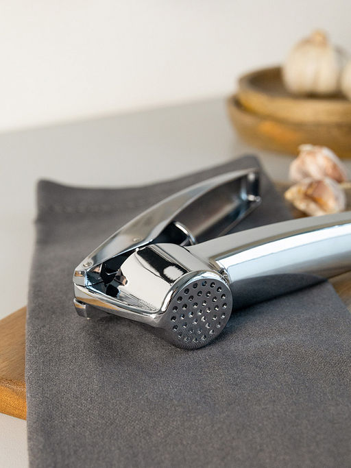 Пресс для чеснока 16,5х5х3 серый цинковый сплав, пластик / zinc alloy, plastic - Denastia фото 2