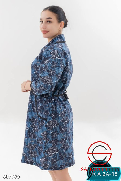 Домашние халатики с начёсом - Bruno фото 7