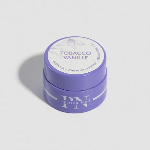 Биовоск для роста ногтей с кератином Tobacco Vanille, 5 г - Patrisa nail фото 2
