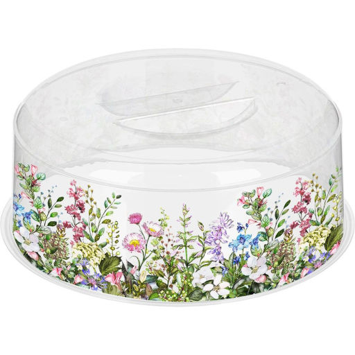 Цена за 2 шт. Крышка для свч 25см "Bergamo" с декором 223112001/00