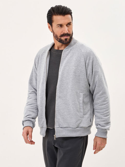 Толстовка мужская 25134-530 футер серый - Avese фото 50