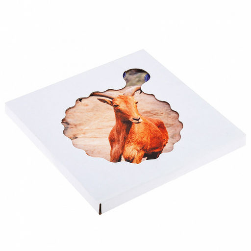 Подставка под горячее (панно) Ферма 15х19см h1см, керамика, фотопечать с глазурью, подложка пробковое дерево, фигурный край, в упаковке (Китай) - Домашняя мода фото 8