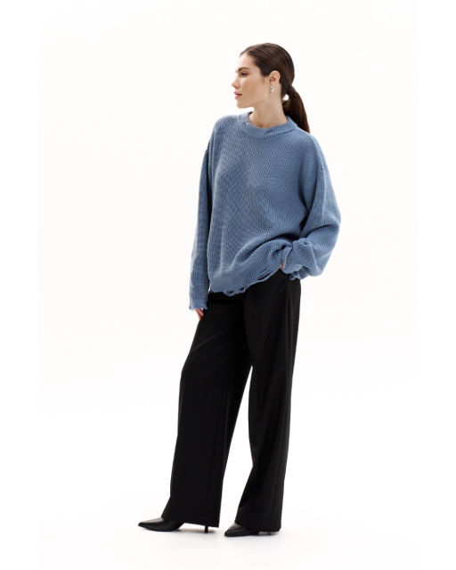 Джемпер THE VERY 2411 голубой  фото 5