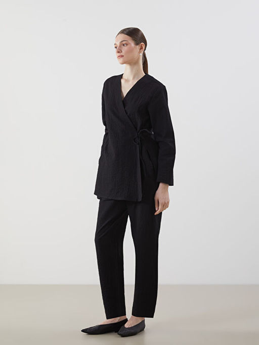 Kruvaze Yaka Kad?n Kimono