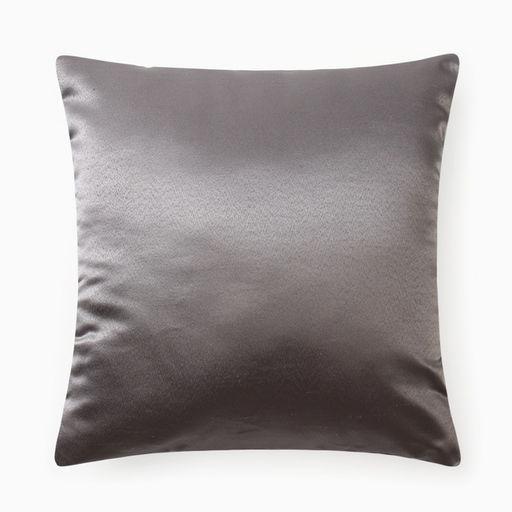 Декоративная подушка «Этель», 40×40 см, Дамаск PEWTER SOLID, 100% п/э