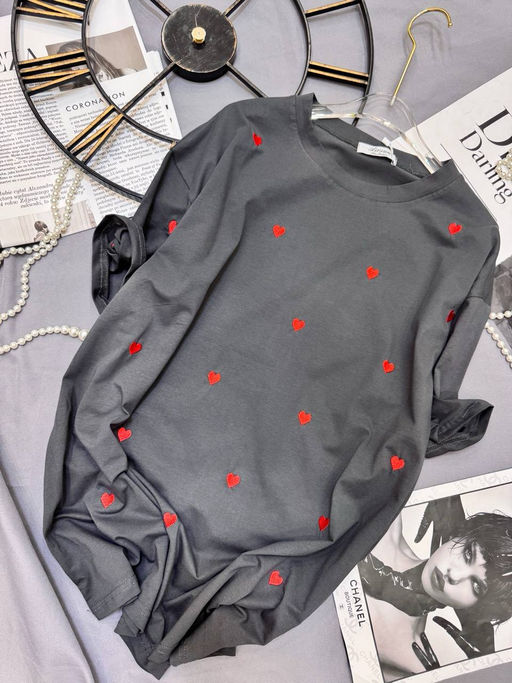 Футболка сердца - Ksa фото 4