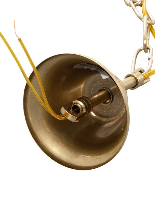 Люстра NH6140/3, 3×60 Вт, E27, цвет медный