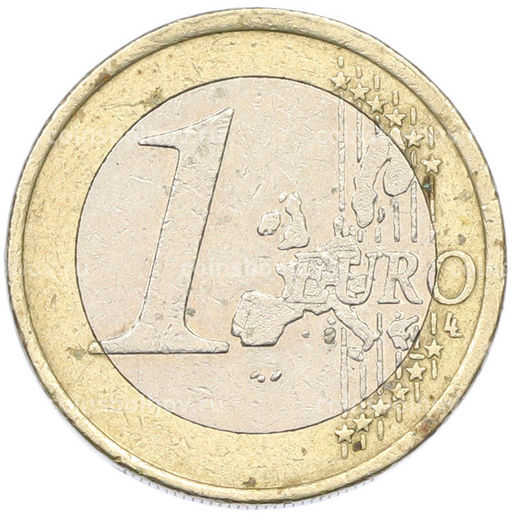 Монета 1 евро 2000 года Франция