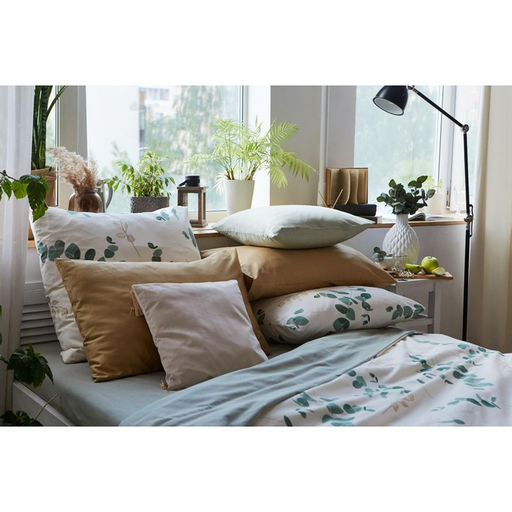 Постельное бельё Этель Дуэт Эвкалипт (вид 1) 143х215 см - 2 шт, 220х240 см, 70х70 см -2 шт, поплин 125 г/м  фото 6