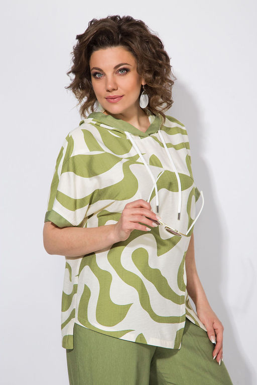 Костюм Liliana 1438л олива фото 3