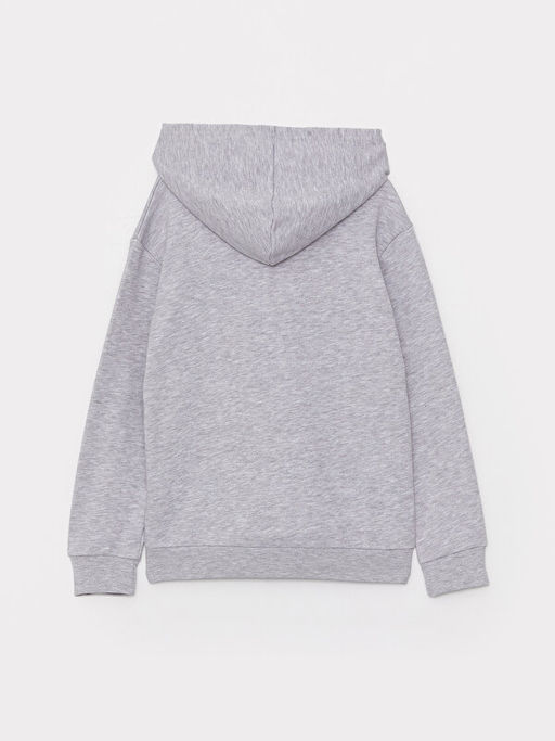 Kap??onlu Basic Uzun Kollu Erkek ?ocuk Sweatshirt