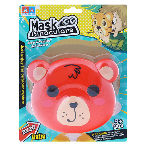 Бинокль-маска на листе