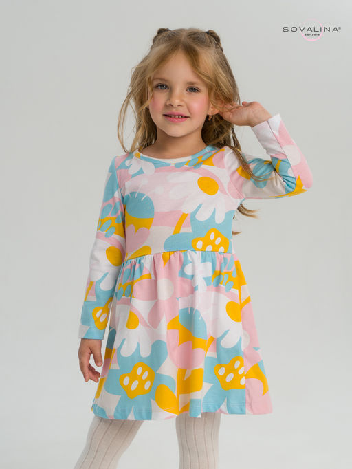 Платье Эля зефирные ромашки - Sovalina фото 11