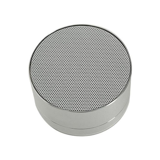 Портативная колонка Luazon LAB-05, 3 Вт, 520 мАч, Bluetooth, USB, microSD, microUSB, серебристый