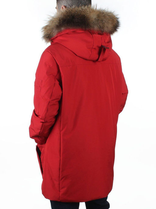 D6940L RED Куртка мужская зимняя "Аляска" (200 гр. холлофайбер)