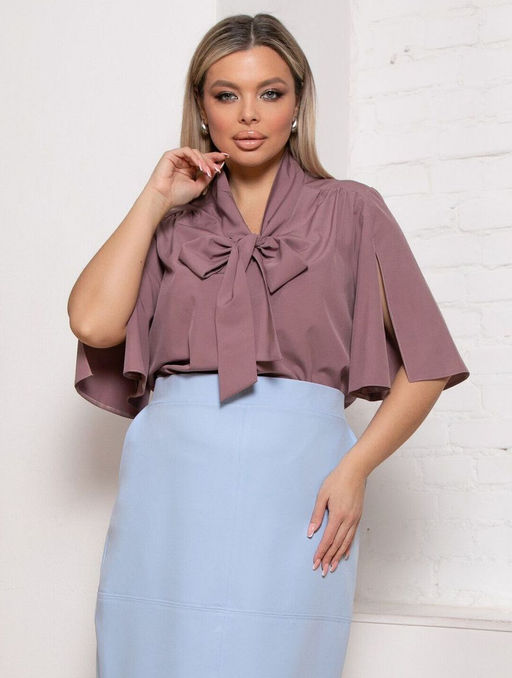 Блуза Р-357 из ниагары (вискоза 30%)