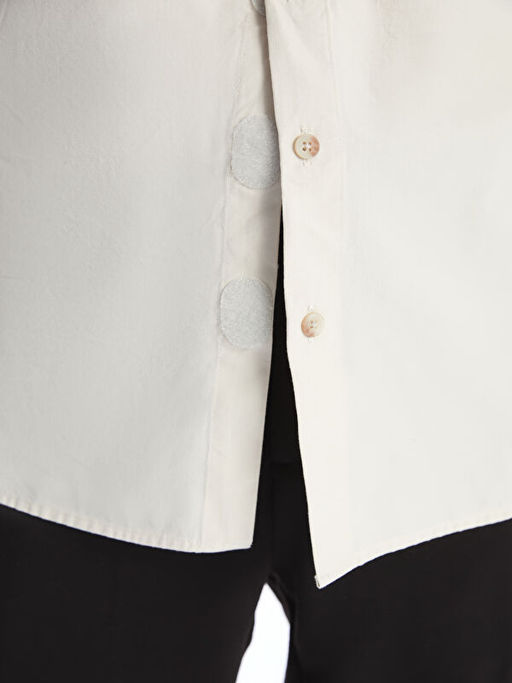 Regular Fit C?rt C?rt Kapamal? Erkek G?mlek