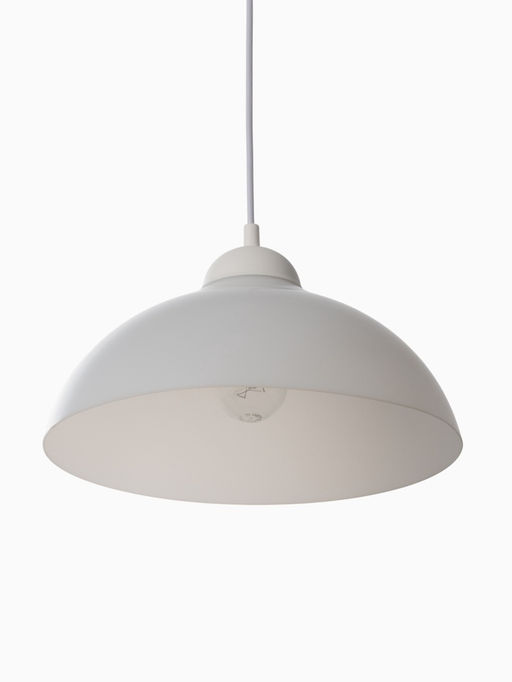 Светильник подвесной «Хоста», 1×15 Вт, Е27, 29×29×13(74) см, белый