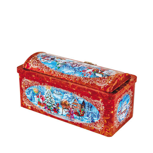 Детский сладкий новогодний подарок Ларец