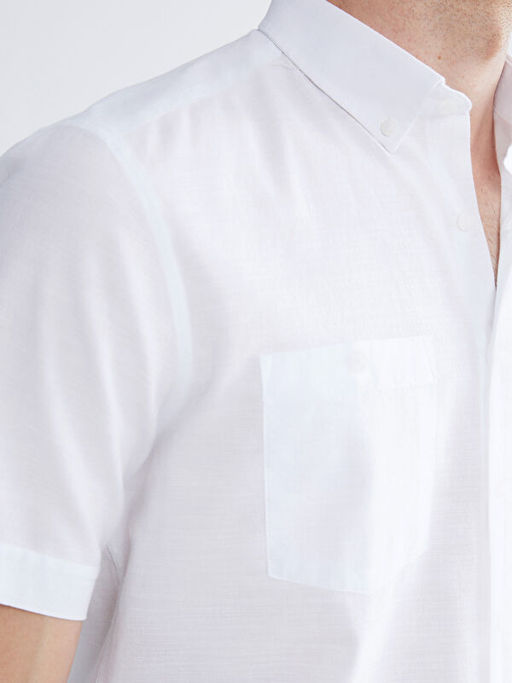 Regular Fit K?sa Kollu Erkek G?mlek