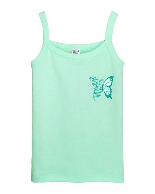 Майка для девочки 21199 коралловый 99 Lets go - Let's go фото 4