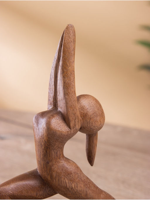 Фигурка «Растяжка», 15×4×20 см, дерево суар