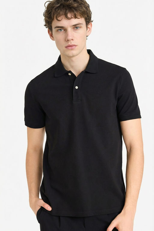 %100 Pamuk Regular Fit Polo Ti__rt