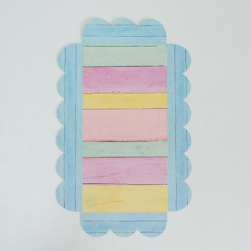 Цена за 5 шт. Коробка для печенья, кондитерская упаковка с PVC крышкой, Have a nice day, 10.5 х 21 х 3 см